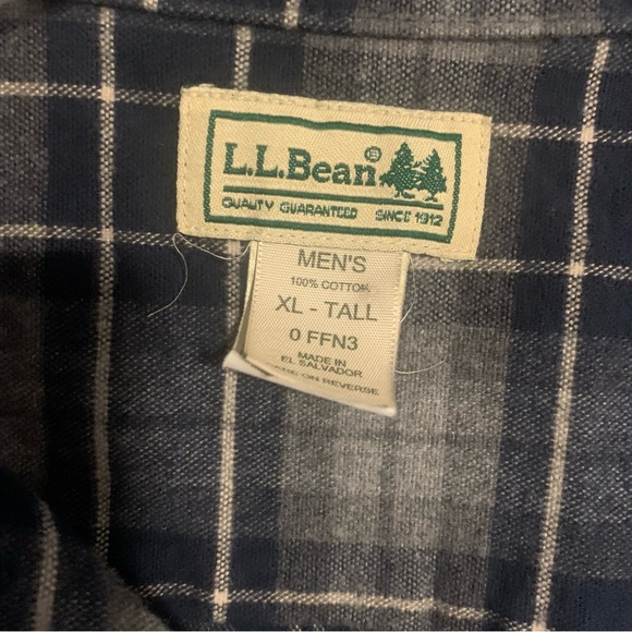 L.L. Bean XL -Tall Shirt - Picture 5 of 5